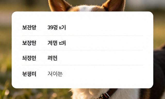 KB펫보험 참고 이미지 2
